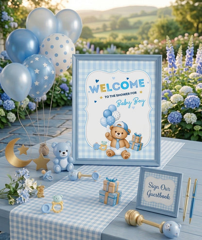 We can BEAR-ly wait - Baby Shower Invitation Pack
