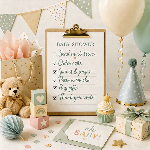 Baby Shower Planning Checklist — Free Printable